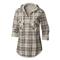 Columbia Women's Times Two Hooded Plaid Shirt, Light Bisque Plaid