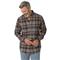 Wrangler® Rugged Wear® Men's Blue Ridge Flannel Shirt, Navy/Orange
