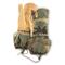 U.S. Military Surplus M1965 Trigger Mittens, Used, Woodland