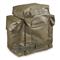 French Military Surplus Gas Mask Bags, 2 Pack, Used