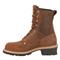 Left side view, Brown