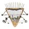 Rush Creek Creations Rustic Series 2-Compound Bow/12-Arrow Wall Rack