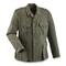 German Military WWII M40 Wool Tunic Jacket, Reproduction, Gray