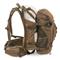 Pack back attaches toframe with compression straps, Coyote Brown