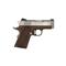 Colt Defender 1911 TALO Brown/Stainless, Semi-Automatic, .45 ACP, 3" Barrel, 7+1 Rounds