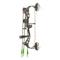 PSE Mini Burner Ready-to-Shoot Youth Compound Bow Package, Right Hand, Black