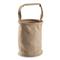 French Military Surplus Linen Water Bucket, New