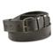 Hungarian Military Surplus Enlisted Leather Belt, New, Black