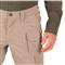Hook-and-loop flap pocket on left thigh accommodates a phone or mag, Khaki