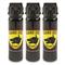 Guard Dog Flip Top Pepper Spray, 3 Pack of 4 oz. Canisters