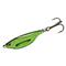 13 Fishing Flashbang Spoon Ice Fishing Lure, 3/8 oz. with 3-Pack Glow Sticks, Radioactive Pickle
