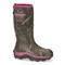 DryShod NOSHO Ultra Hunt Women's Neoprene Rubber Winter Hunting Boots, -50°F, Camo/pink