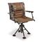 Bolderton 360 Comfort Swivel Hunting Chair with Armrests, Mossy Oak Break-Up Country