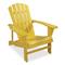 Adirondack Chair, Yellow