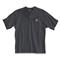 Carhartt Men's Workwear Short Sleeve Pocket Henley Shirt, Bluestone