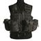Mil-Tec 8-pocket Flecktarn Tactical Vest, Black