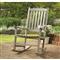 CASTLECREEK Oversized Rocking Chair, 400-lb. Capacity, Driftwood