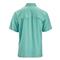 Guide Gear Silver Creek Short Sleeve Shirt, Aruba Blue