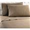 Shavel Home Products Micro Flannel Sheet Set, Hazelnut