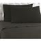 Shavel Home Products Micro Flannel Sheet Set, Charcoal