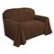 Innovative Textile Solutions Coral Throw Slipcover, Coffee
