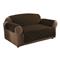Innovative Textile Solutions Faux Suede Furniture Cover, Chocolate