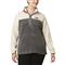 Columbia Women's Benton Springs Half-snap Pullover Jacket, City Grey Heather/chalk