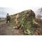 Bulgarian Military Surplus Fire Retardant Camo Net, 18' x 10', New