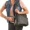 Bulldog Concealed Carry Hobo Purse with Holster, Black