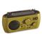 HQ ISSUE™ Compact Multi-Band Dynamo / Solar Powered Weather Radio, Olive Drab