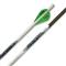 Excalibur PROFLIGHT Flat Back Crossbow Arrows, 6 Pack, 20" Shaft Length