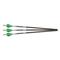 Excalibur PROFLIGHT Lumenok Crossbow Arrows, 3 Pack, 18" Shaft Length