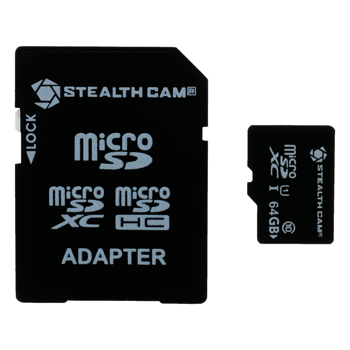 Stealth Cam Micro SDHC Memory Card and Adapter