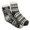 Guide Gear Women's Double-layer Gripper Socks, 2 Pairs, Black