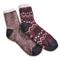 Guide Gear Women's Double-layer Gripper Socks, 2 Pairs, Beet Red