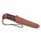 Plastic sheath with belt clip, Red
