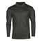Mil-Tec Quick Dry Tactical Long Sleeve Polo Shirt, Black