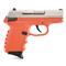 SCCY CPX-1, Semi-automatic, 9mm, 3.1" Barrel, Orange/Stainless, 10+1 Rounds