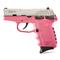 SCCY CPX-1, Semi-automatic, 9mm, 3.1" Barrel, Pink/Stainless, 10+1 Rounds