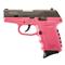 SCCY CPX-2, Semi-automatic, 9mm, 3.1" Barrel, Pink/Black Nitride, 10+1 Rounds