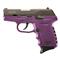 SCCY CPX-2, Semi-automatic, 9mm, 3.1" Barrel, Purple/Black Nitride, 10+1 Rounds