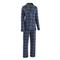 Guide Gear Women's 2-piece Button-front Pajama Set, Blue Plaid