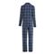 Guide Gear Women's 2-piece Button-front Pajama Set, Blue Plaid