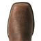 Ariat Women's Anthem II Square Toe Western Boots, Crackled Mahogany/ombre Blue