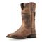 Ariat Men's Circuit Patriot Western Boots, Weathered Tan