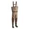 Guide Gear Men’s Breathable Bootfoot Chest Waders, 800-gram, Mossy Oak Bottomland®