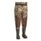 Guide Gear Men's Breathable Insulated Bootfoot Chest Waders, 800-gram, Stout Sizes, Realtree MAX-5®