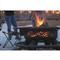 CASTLECREEK 47" Fire Pit with BBQ Grate, Flag