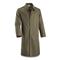 French Military Surplus Trench Coat, New, Olive Drab