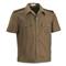 Hungarian Military Surplus Officers Short Sleeve Field Shirts,  2 Pack, New, Olive Drab